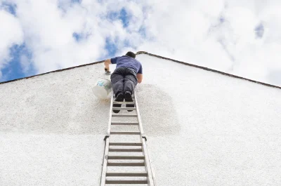 Peinture extérieure à Lapan — façades et ravalement